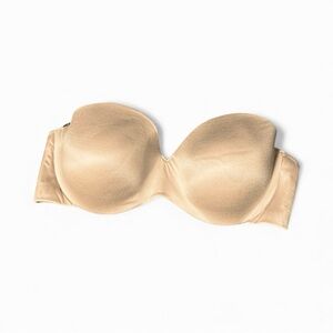 Maidenform Strapless Bra | Size 36D | Nude
